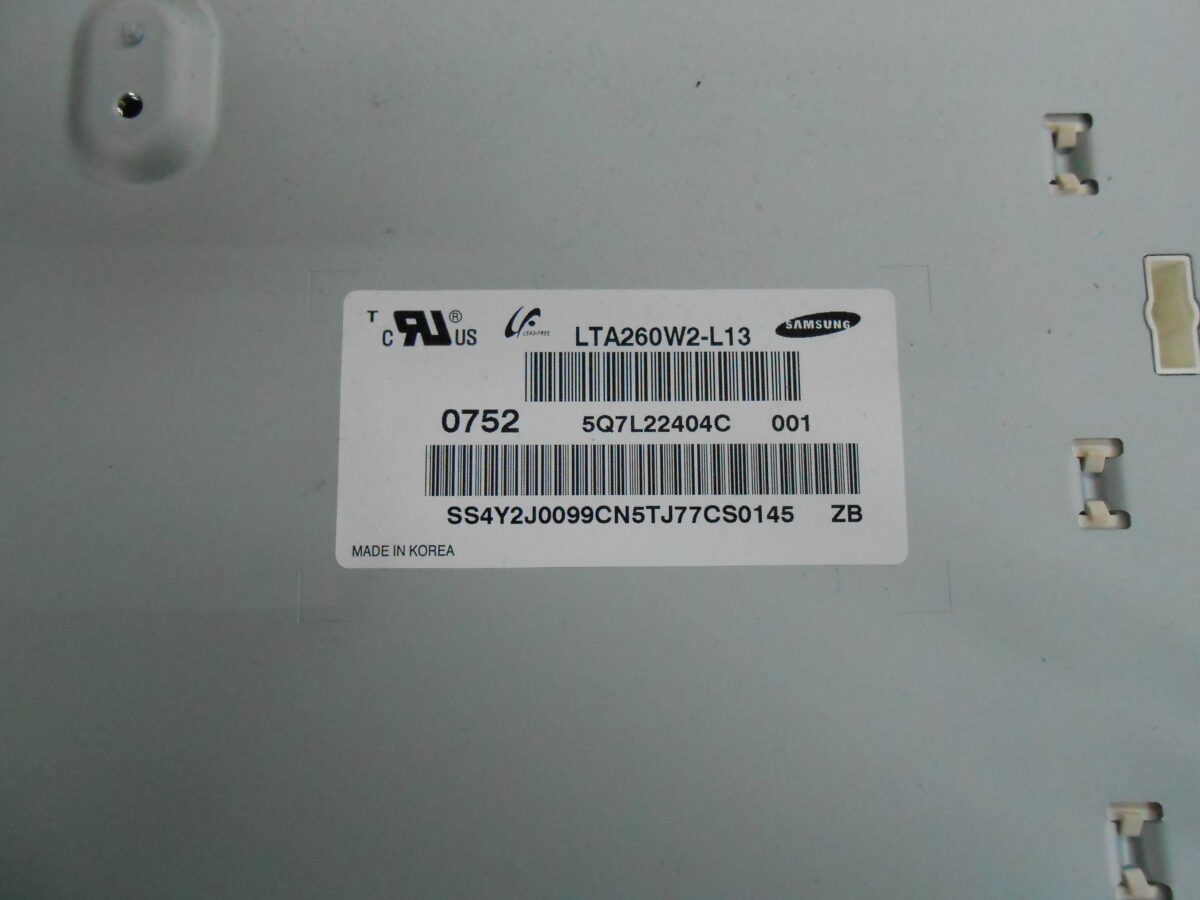 LTA260W2-L13 SAMSUNG 26.0 LCD Panel