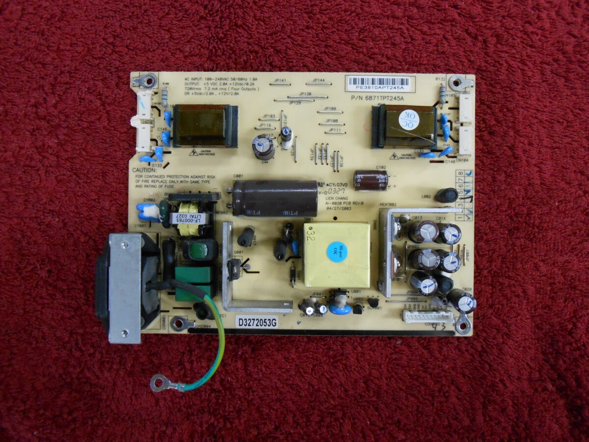 Πλακέτα LG 6871TPT245A (AI-0020) Power Supply / Backlight Inverter