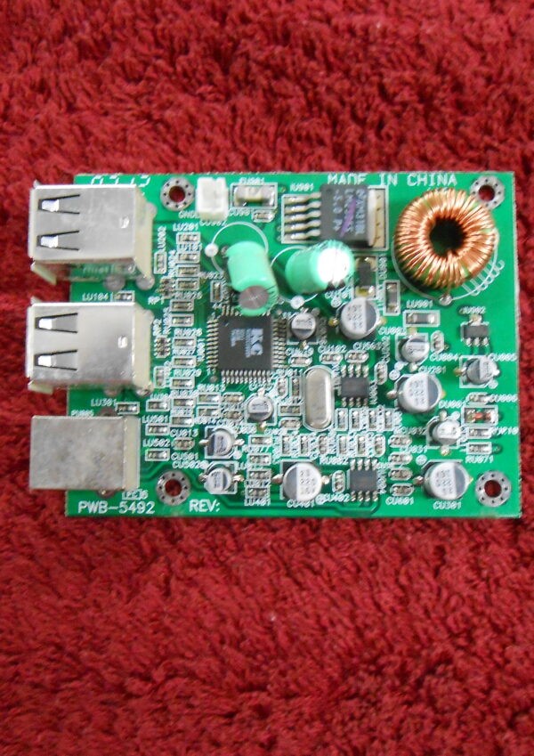 Πλακέτα pwb-5492 rev usb inputs