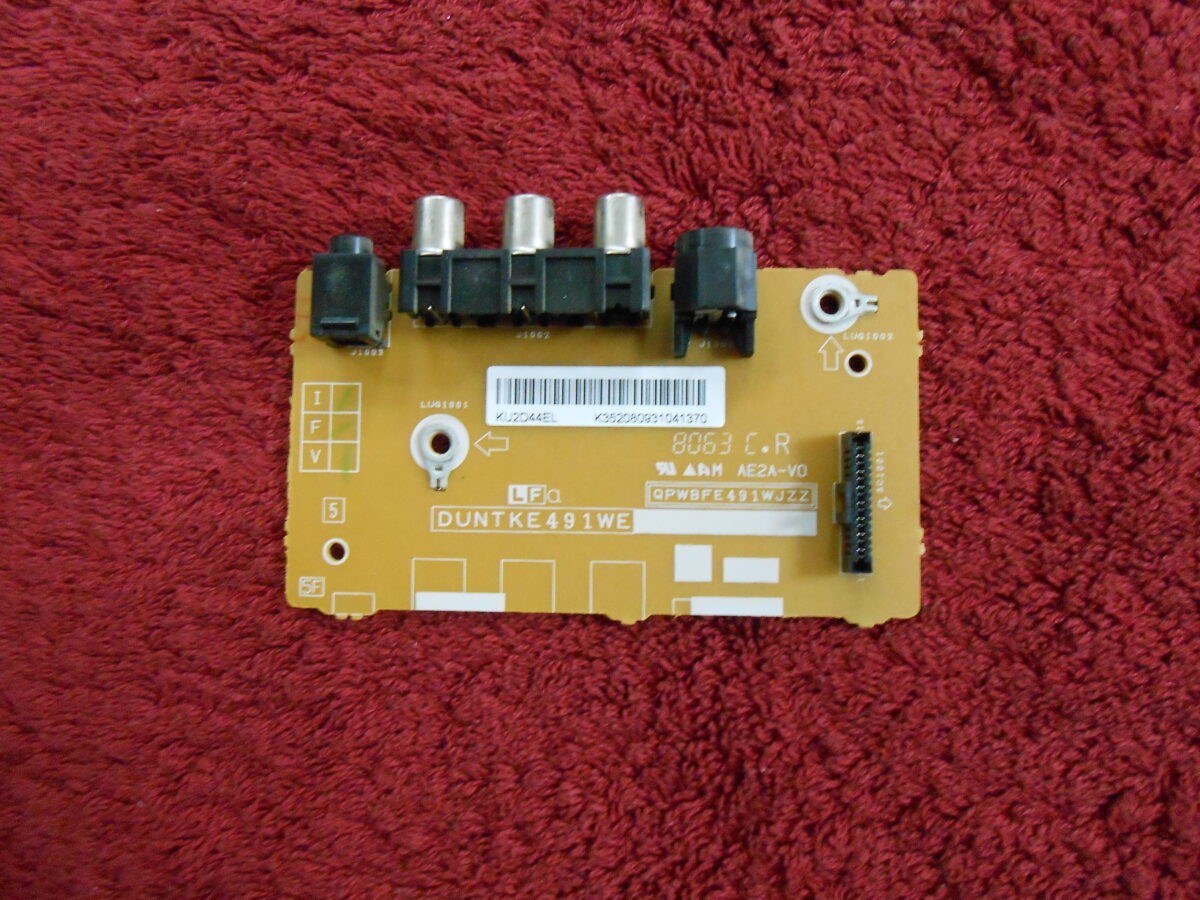 Πλακέτα Sharp LC-32D44E-BK – AV Inputs – DUNTKE491WE