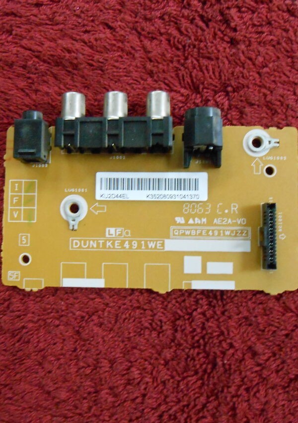 Πλακέτα Sharp LC-32D44E-BK – AV Inputs – DUNTKE491WE