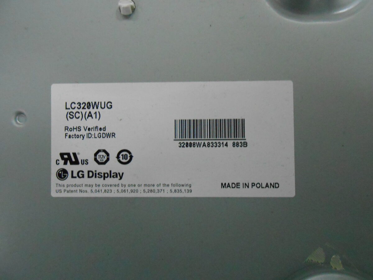 Panel LG Display LC320WUG-SCA1
