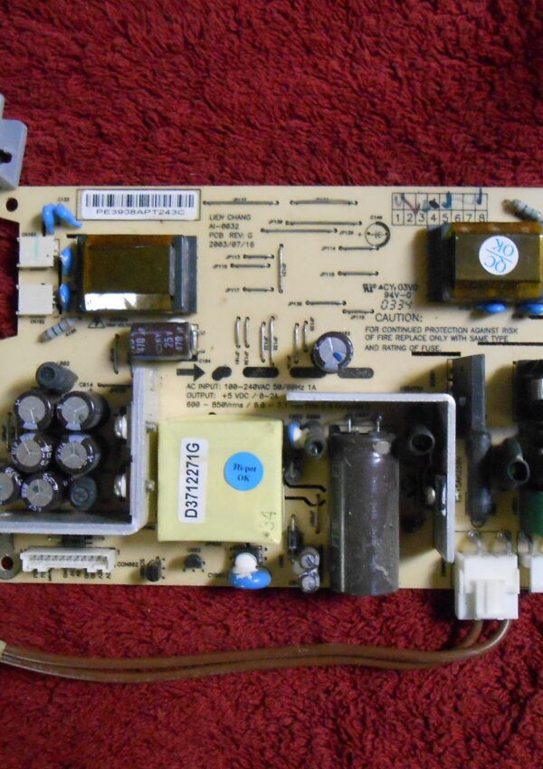Πλακέτα SONY AI-0032 SDM-S73 PCB REV:G Power Supply Board