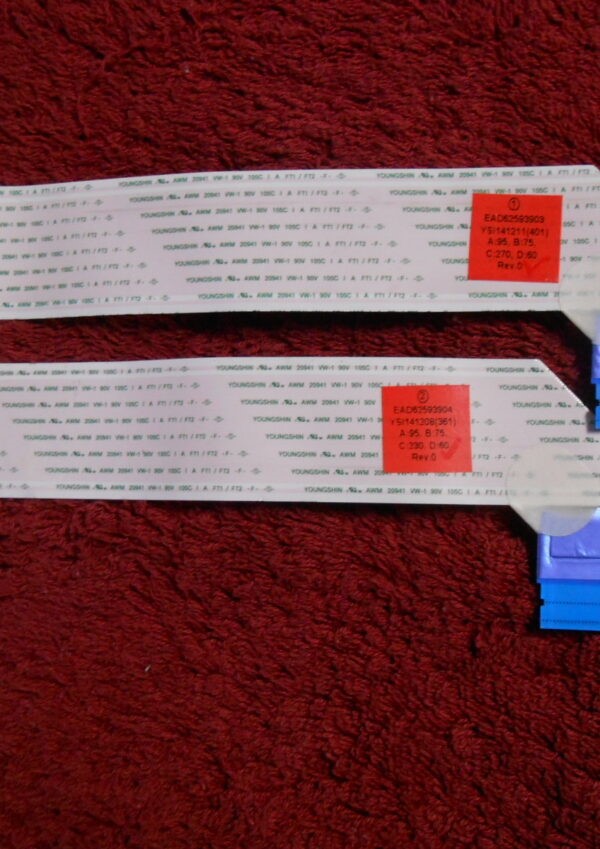 LG Ribbon Cable LVDS LEAD EAD62593904 And EAD62593903