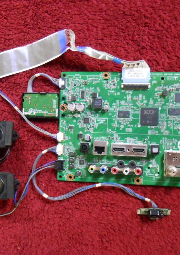 Πλακέτα LG Main Board EAX67276303 (1.0) AND FFC CABLE EAD62609702 WITH POWER BUTTON EAX66684805 AND EAB35995525 SPEAKER SET
