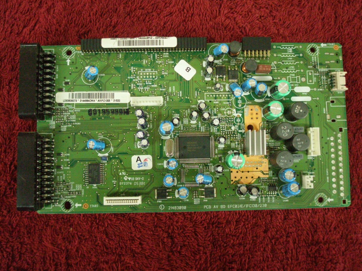 Πλακέτα E72376 THOMSON 21483090 PCB AV BD EFC031E/IFC130/230