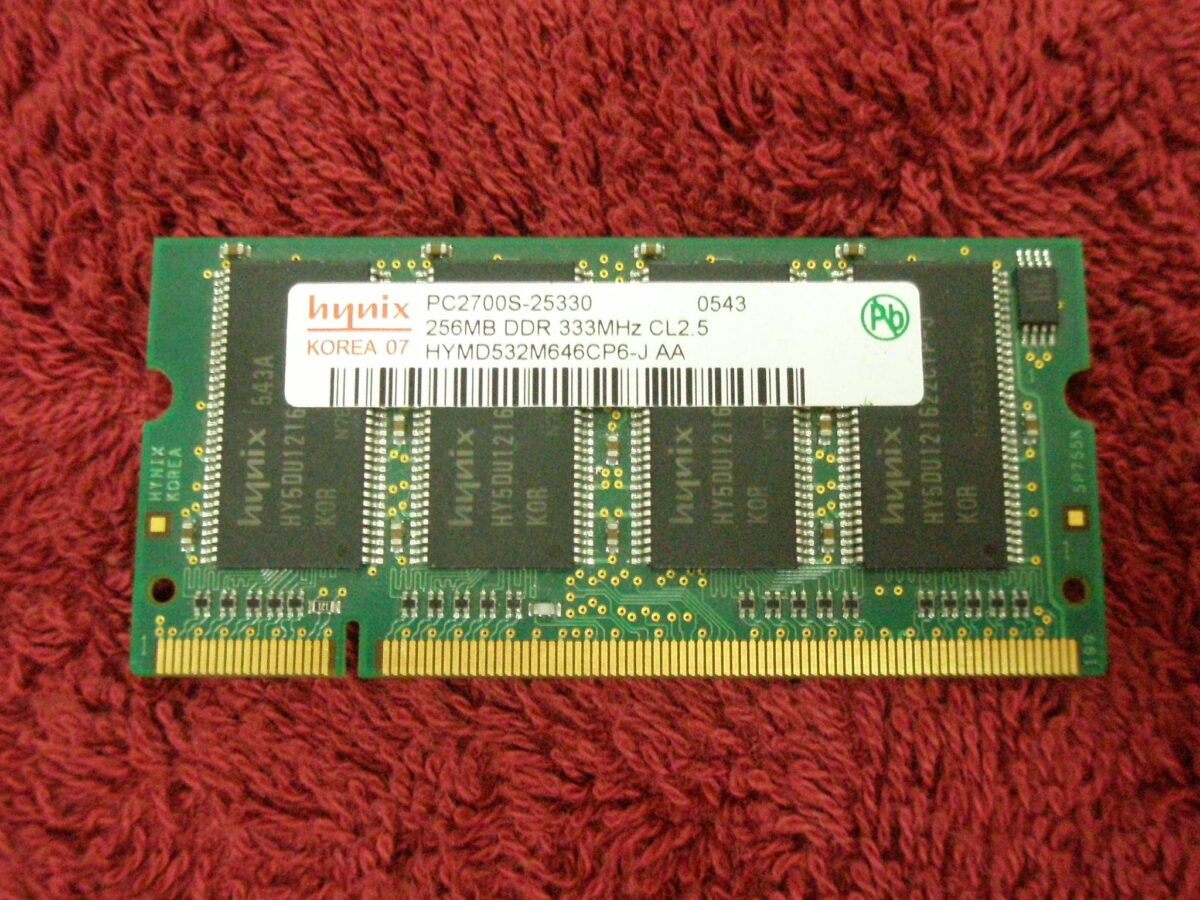 Hynix PC2700U-25330 256MB DDR 333MHz CL2.5