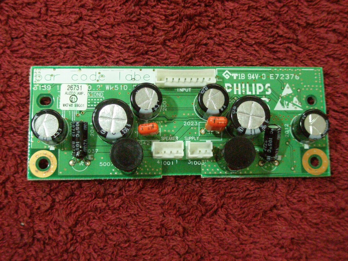 Πλακέτα 3139 123 5970 .2 Audio WK510.2 Amp PCB E72376 Philips