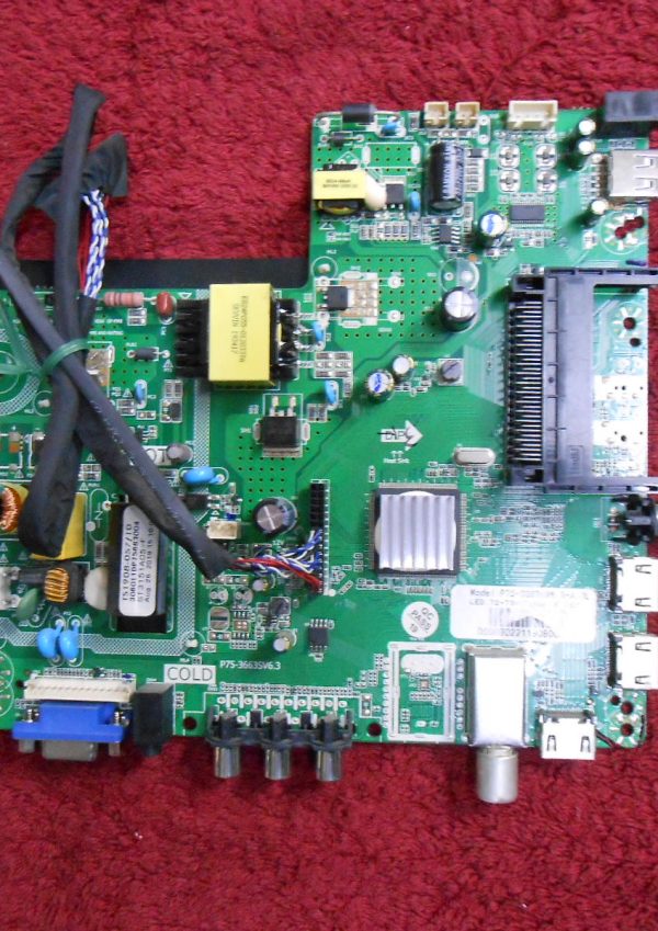 Πλακέτα P75-3663SV6.3 MAIN AV BOARD