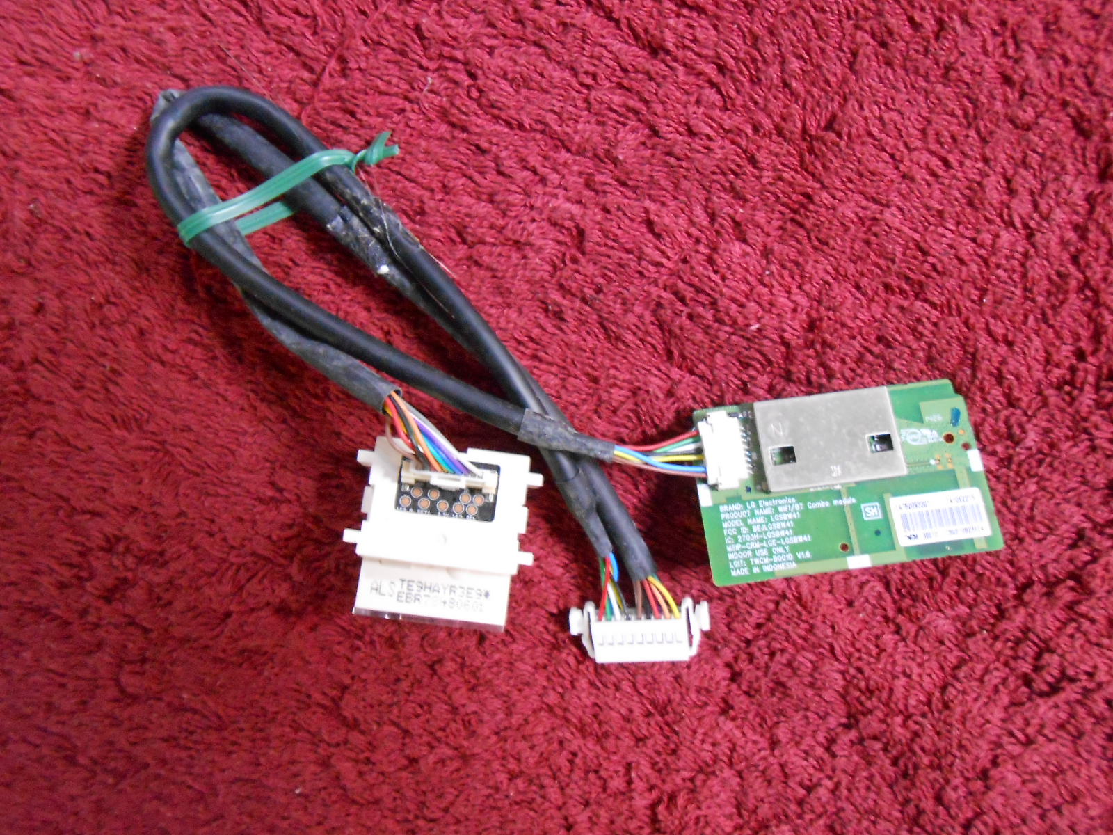Πλακέτα LG EAT62093301 WiFi/Bluetooth Module LGSBW41 WITH EBR78480601 Power Button Board / IR Sensor Πλακέτα LG EAT62093301 WiFi/Bluetooth Module LGSBW41 WITH EBR78480601 Power Button Board / IR Sensor