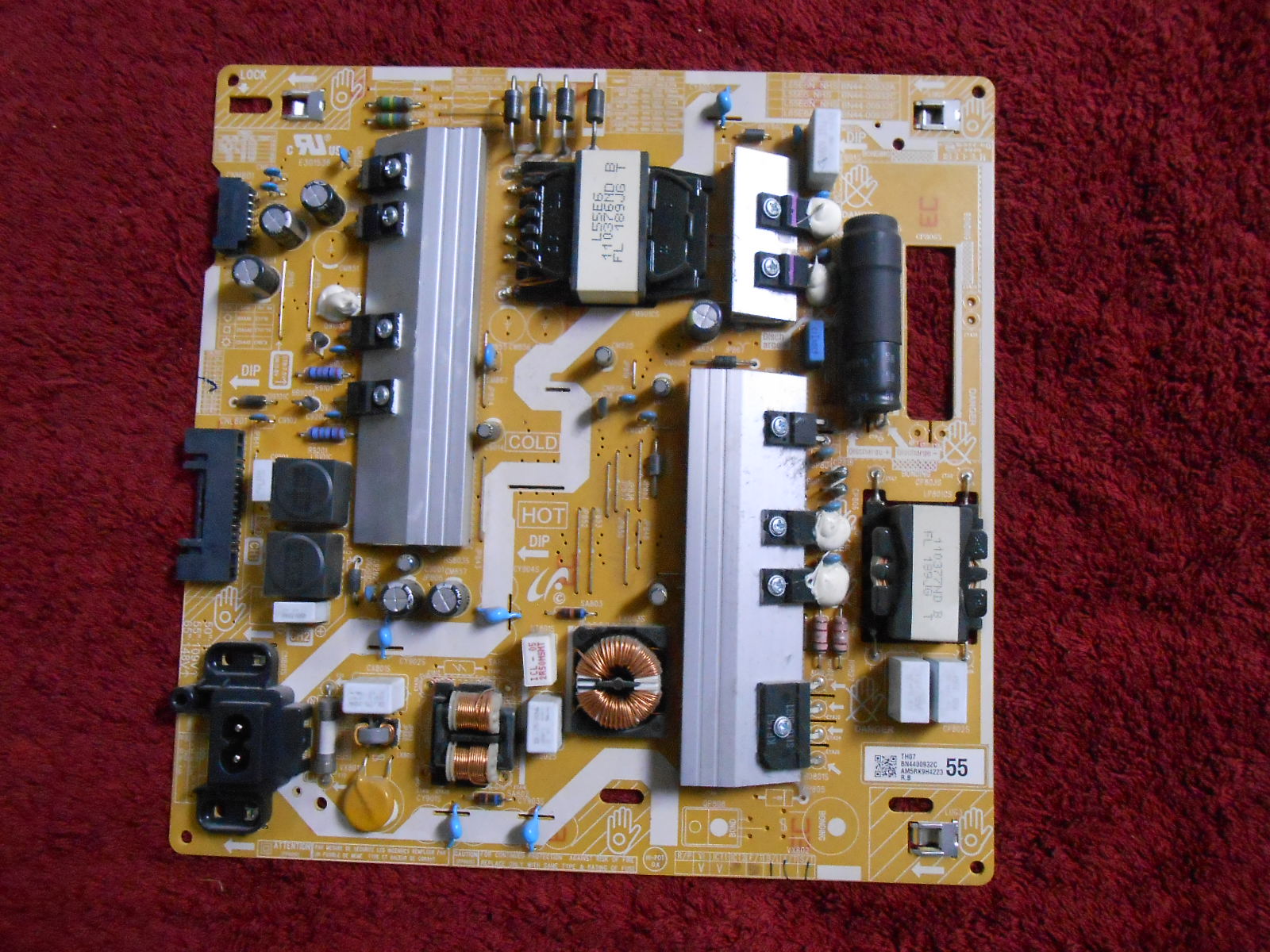 Πλακέτα Samsung BN44-00932C Power Supply Board L55E6_NHS Πλακέτα Samsung BN44-00932C Power Supply Board L55E6_NHS