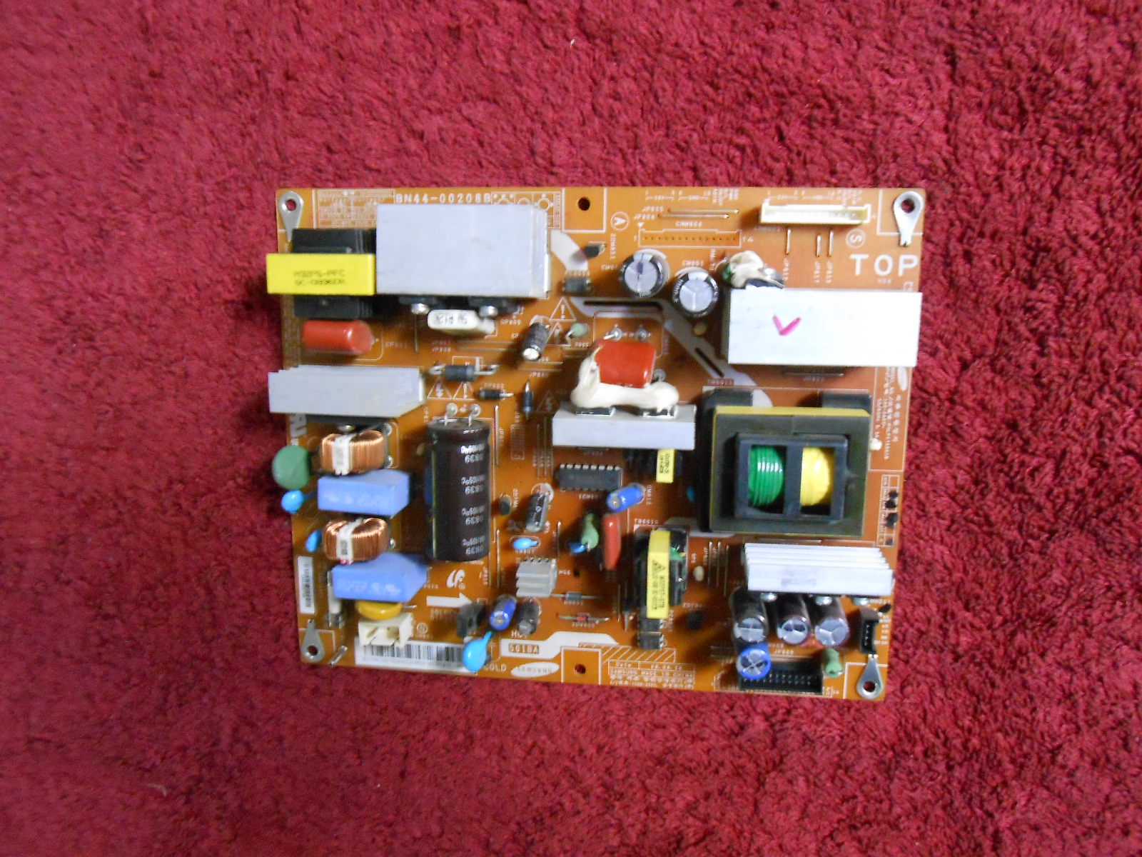 Πλακέτα SAMSUNG BN44-00208B POWER SUPPLY BOARD Πλακέτα SAMSUNG BN44-00208B POWER SUPPLY BOARD