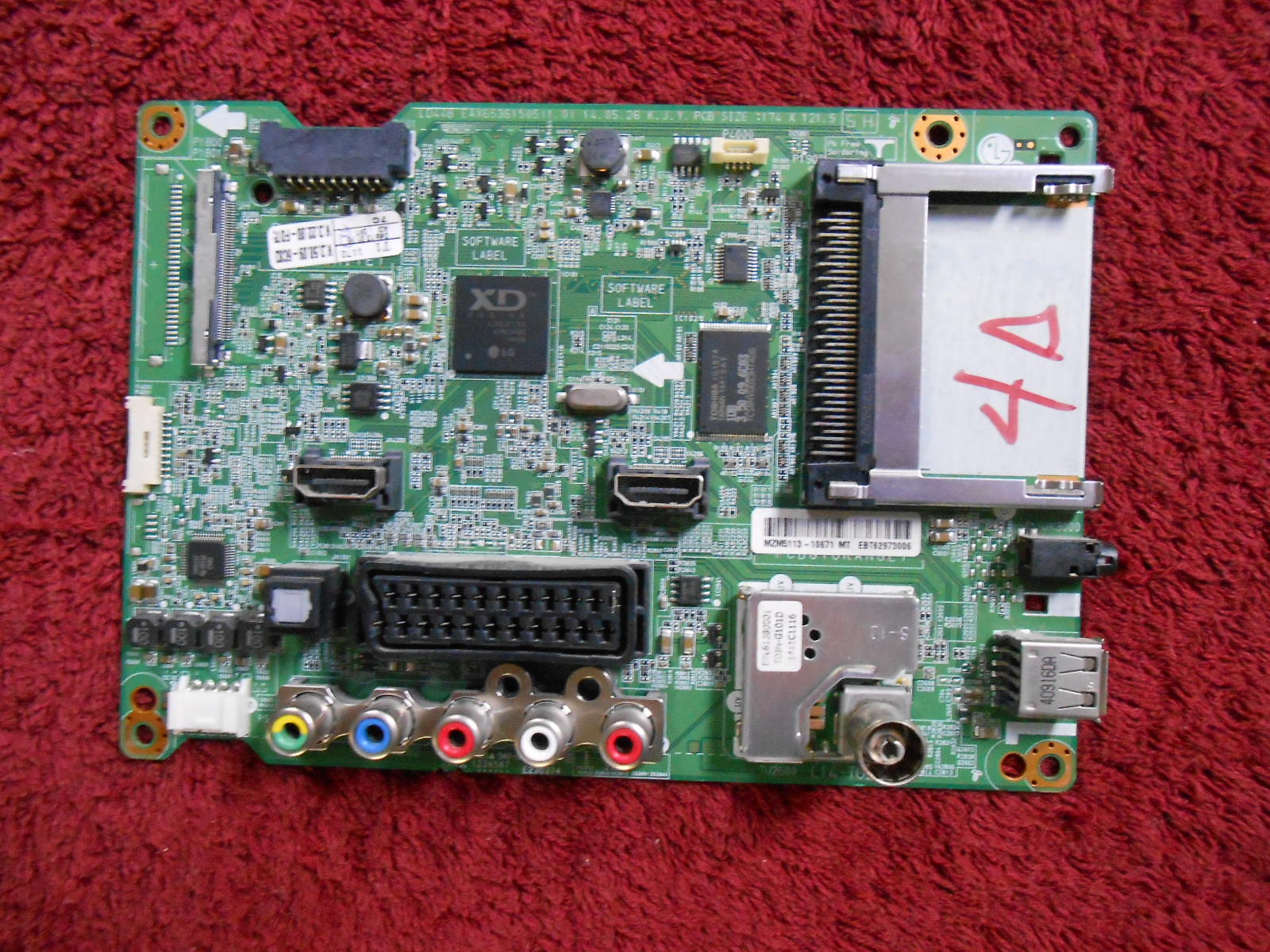Πλακέτα EAX65361505 (1.0) Main Board for LG ΚΣ Πλακέτα EAX65361505 (1.0) Main Board for LG ΚΣ