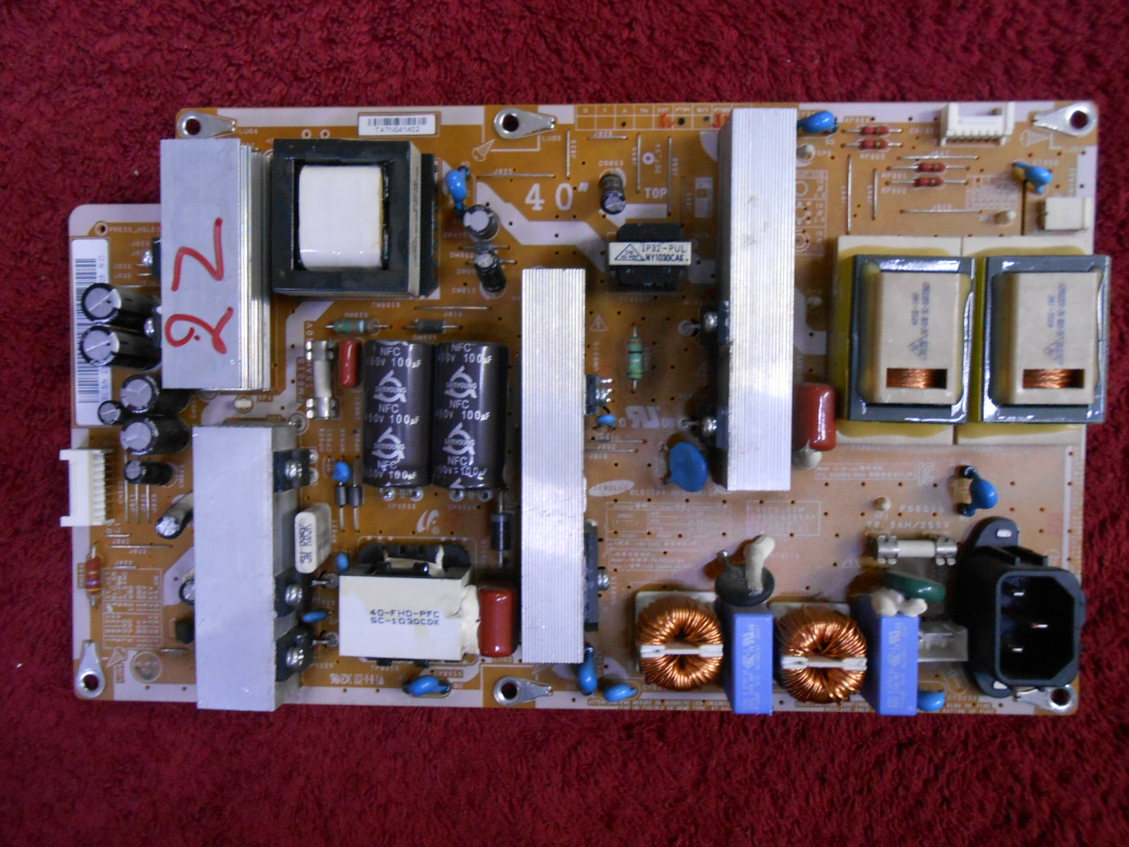 Πλακέτα SAMSUNG BN44-00340A POWER SUPPLY BOARD ΚΣ Πλακέτα SAMSUNG BN44-00340A POWER SUPPLY BOARD ΚΣ