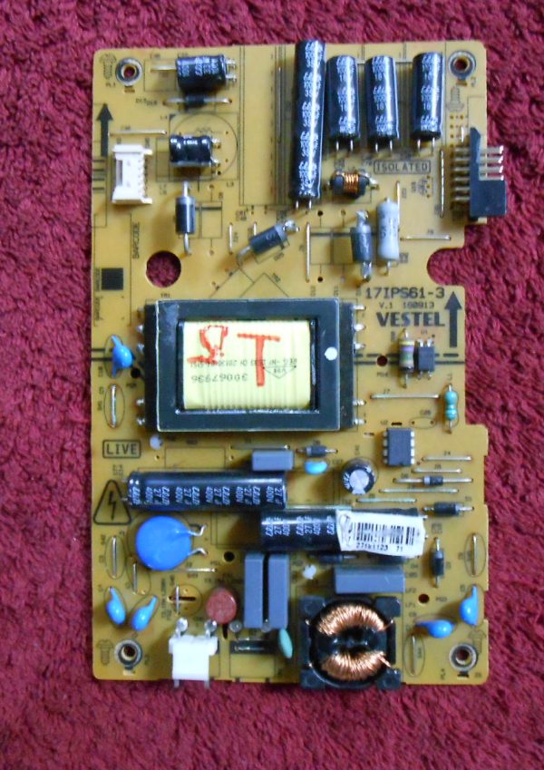 Πλακέτα VESTEL PSU 17IPS61-3 v.1 160913 23154065 – 27179285 ΚΣ