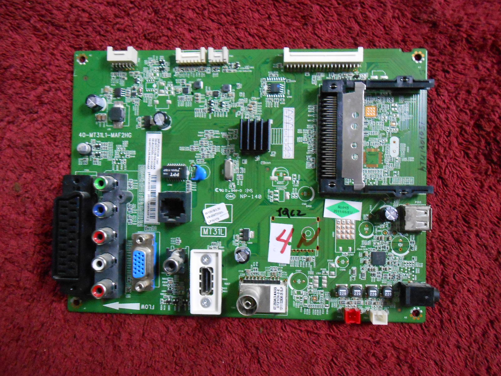 Πλακέτα TCL 40-MT31L1-MAF2HG MAIN AV BOARD ΚΣ Πλακέτα TCL 40-MT31L1-MAF2HG MAIN AV BOARD ΚΣ