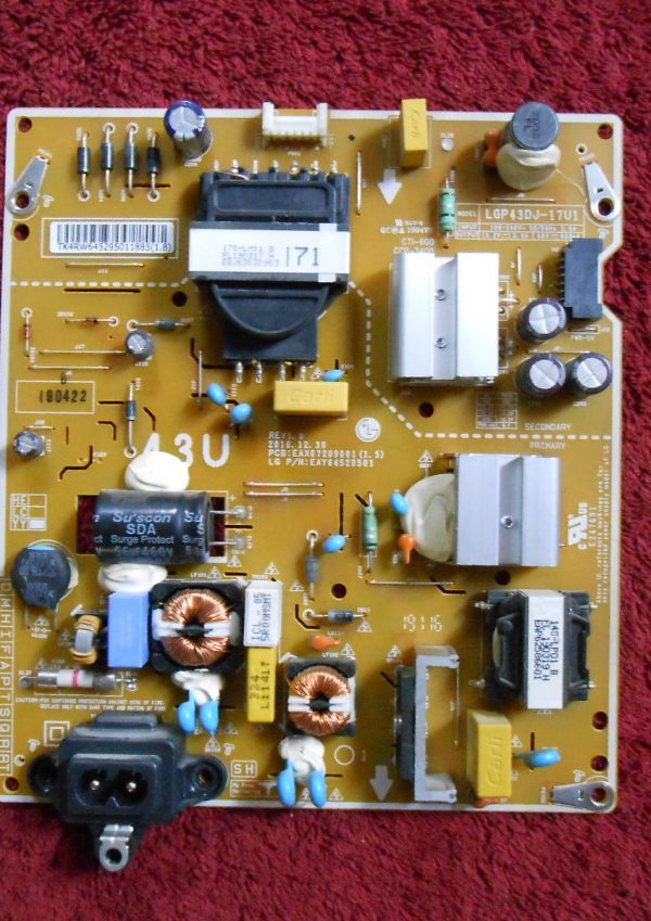 Πλακέτα Power Supply Board EAX67209001 (1.5) LG ΚΣ