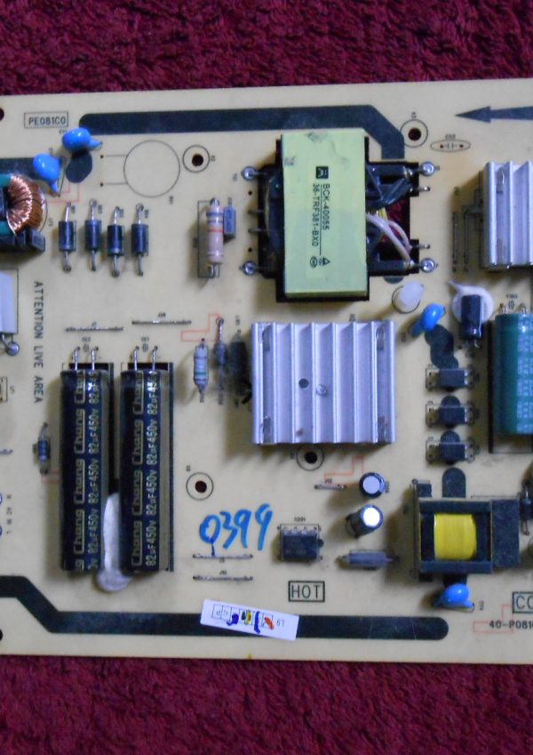 Πλακέτα TLC POWER BOARD 40-P081C0-PWD1XG ΓΧ