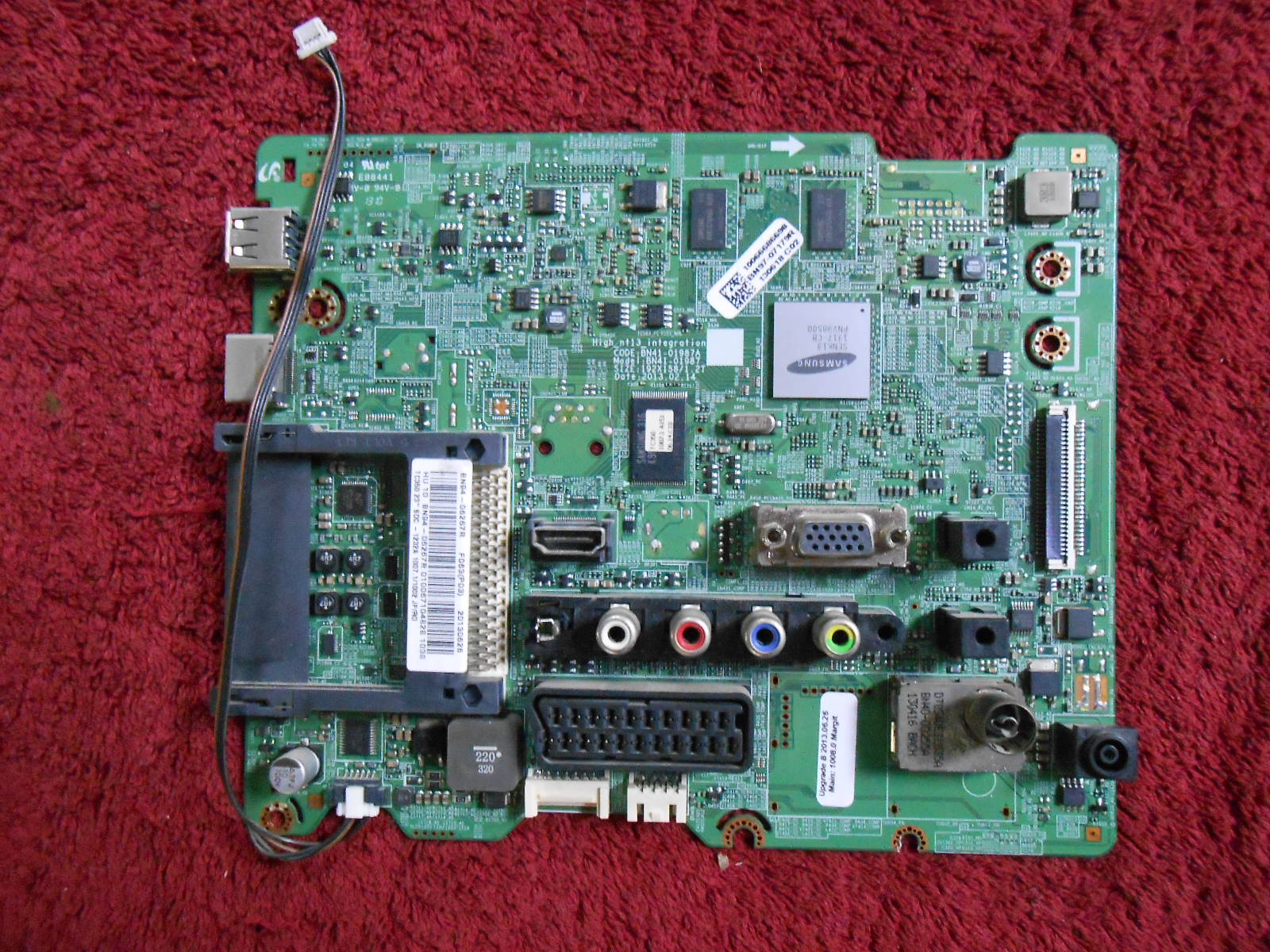 Πλακέτα Samsung Main AV Board BN41-01987A ΓΧ Πλακέτα Samsung Main AV Board BN41-01987A ΓΧ