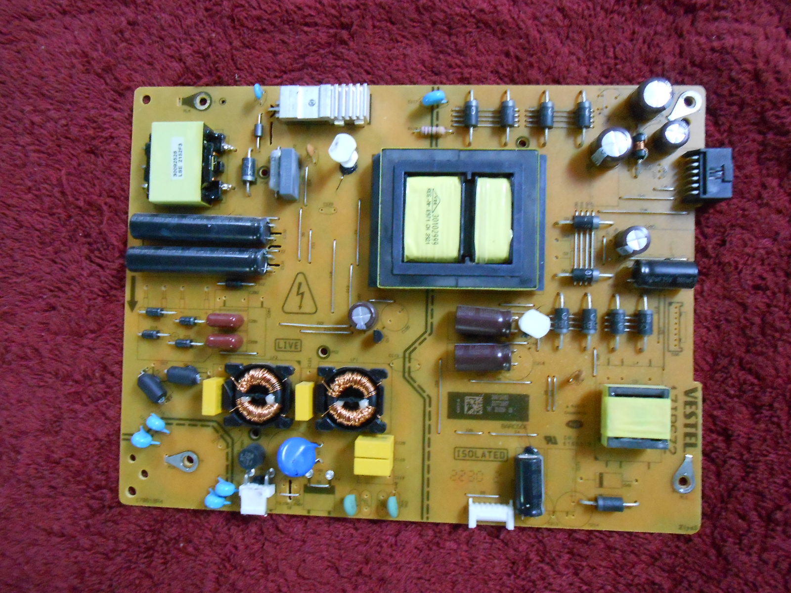 Πλακέτα VESTEL PSU 17IPS72 – 28912450 23772867 Πλακέτα VESTEL PSU 17IPS72 – 28912450 23772867