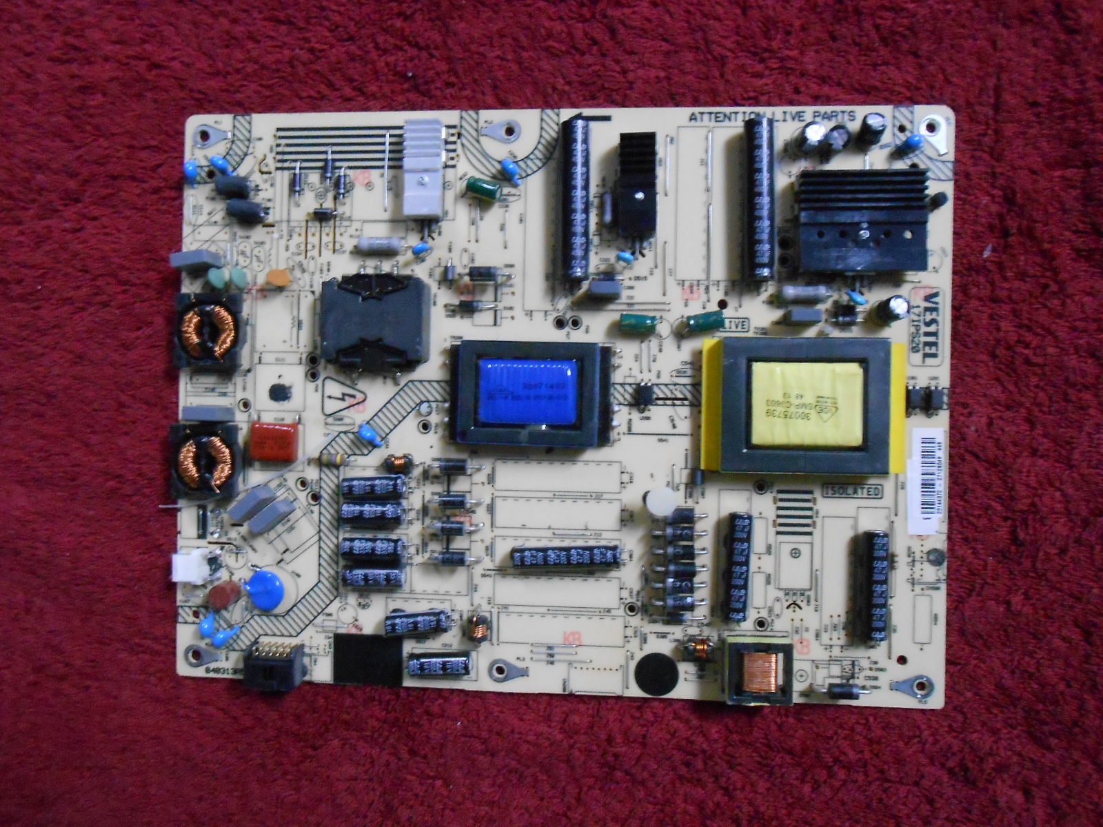 Πλακέτα 17IPS20 VESTEL POWER SUPPLY BOARD 23144072 – 27126049 ΓΧ Πλακέτα 17IPS20 VESTEL POWER SUPPLY BOARD 23144072 – 27126049 ΓΧ