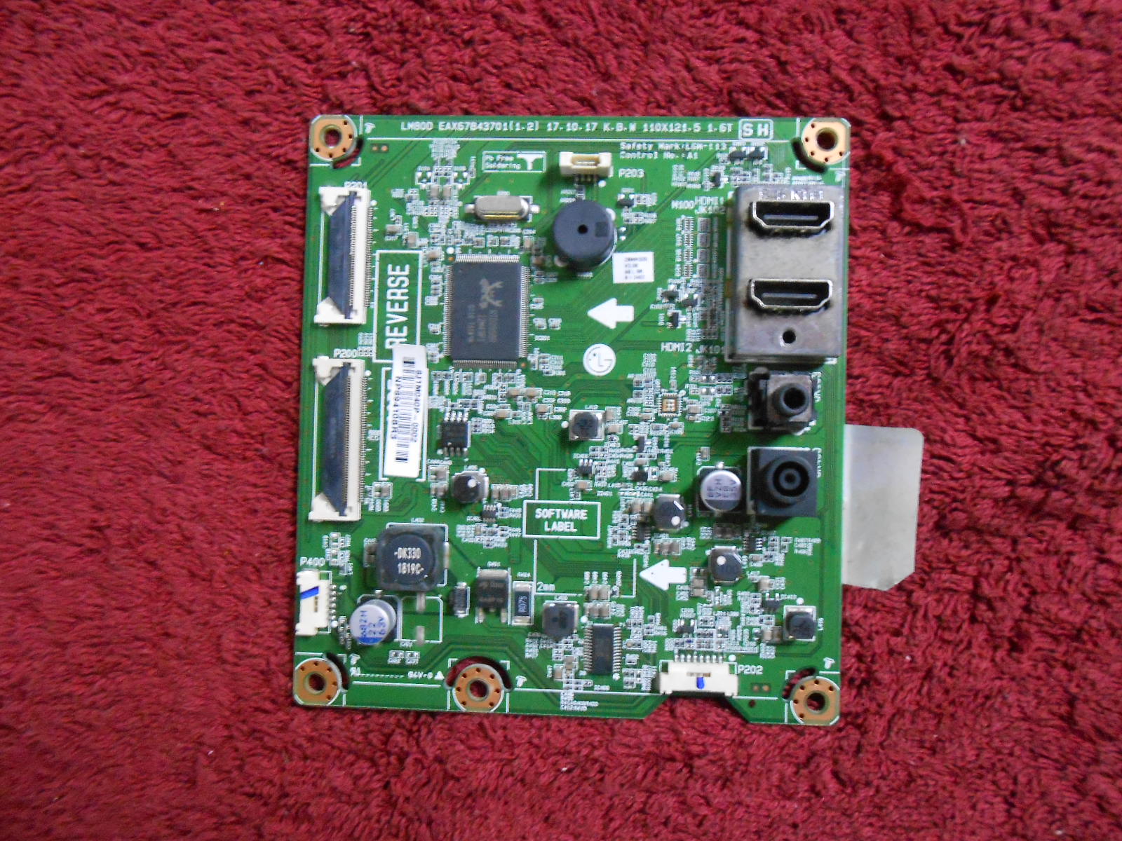 Πλακέτα LG 29WK500-P MAIN BOARD EAX67843701 ΓΧ Πλακέτα LG 29WK500-P MAIN BOARD EAX67843701 ΓΧ