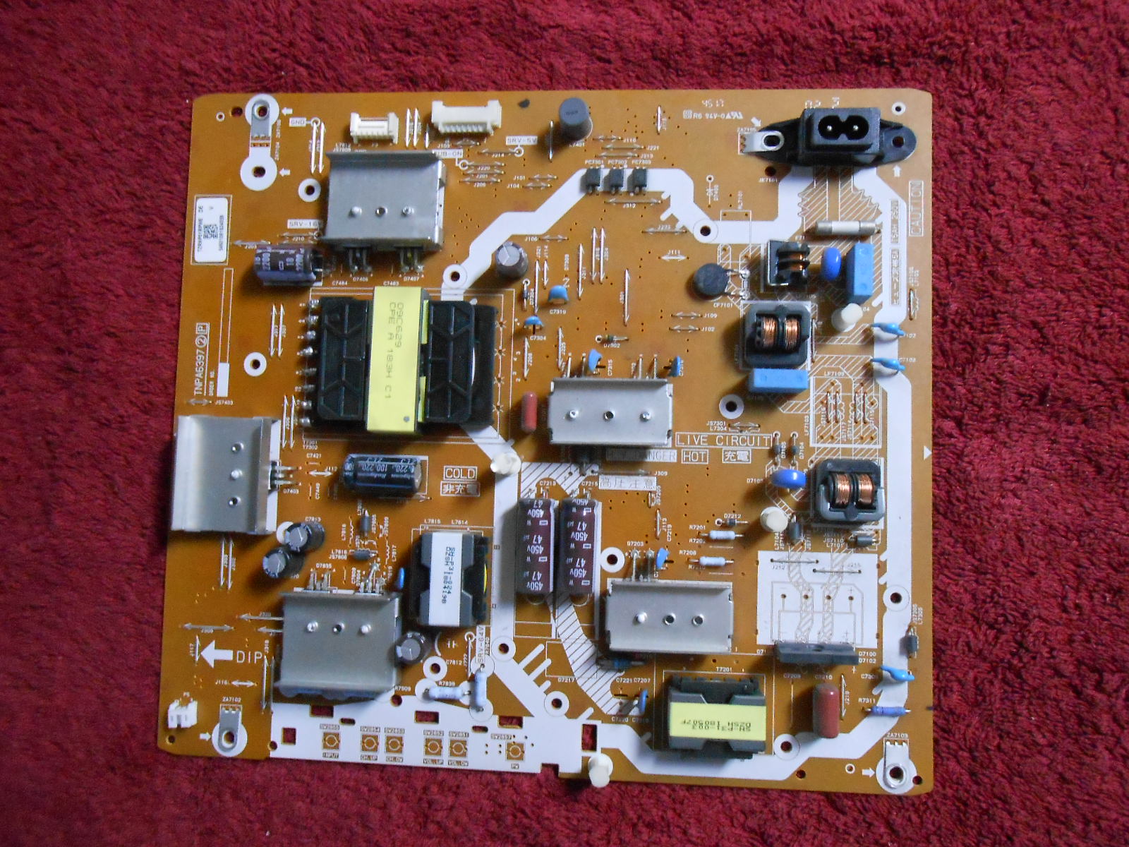 Πλακέτα PANASONIC POWER SUPPLY BOARD TNPA6397 Πλακέτα PANASONIC POWER SUPPLY BOARD TNPA6397