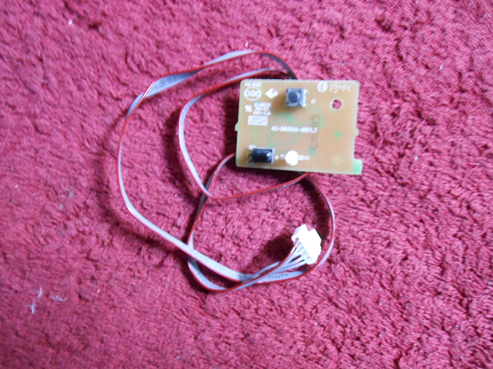 Πλακέτα LG Power Button/IR Sensor Board 40-D6001A-IRD1LG ΓΧ Πλακέτα LG Power Button/IR Sensor Board 40-D6001A-IRD1LG ΓΧ