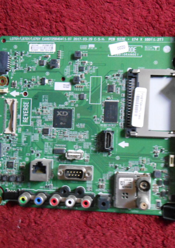 Πλακέτα MAIN AV BOARD EAX67258404 LG ΓΧ