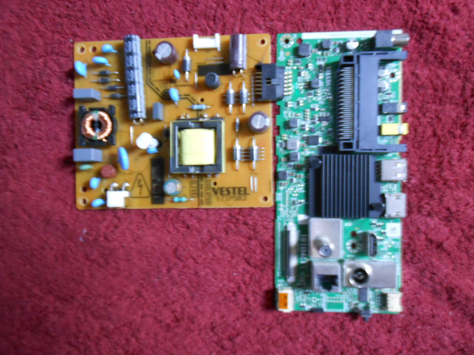 Πλακέτα 17MB181 MAIN BOARD 1901 23891197 291463172103 10143000 8990 WITH 17IPS63 POWER SUPPLY BOARD ΓΧ Πλακέτα 17MB181 MAIN BOARD 1901 23891197 291463172103 10143000 8990 WITH 17IPS63 POWER SUPPLY BOARD ΓΧ