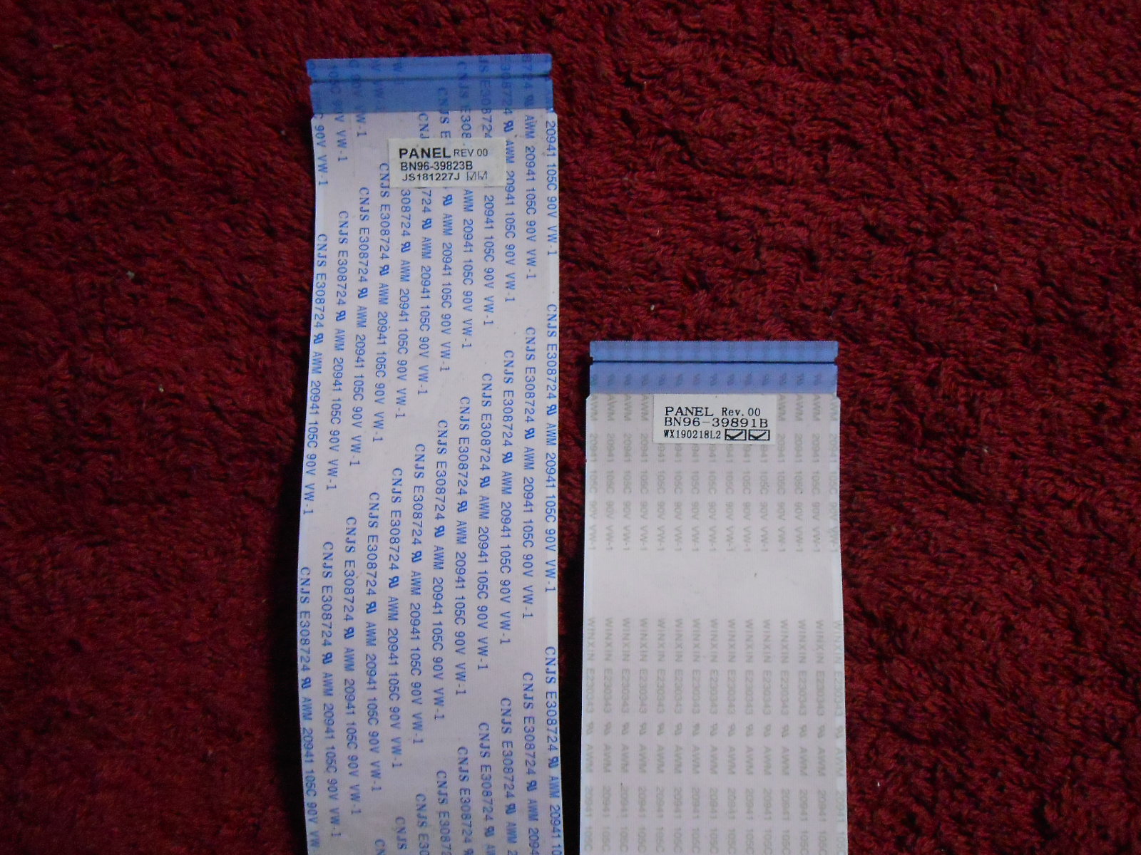 RIBBON CABLE FLEX BN96-39891B AND BN96-39893B RIBBON CABLE FLEX BN96-39891B AND BN96-39893B